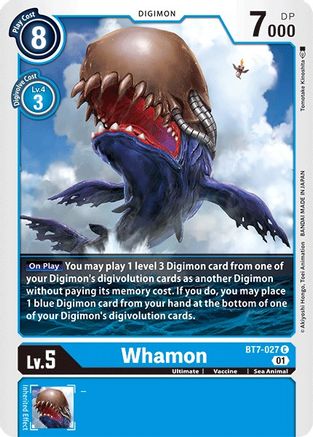 Whamon (BT7-027) - Next Adventure