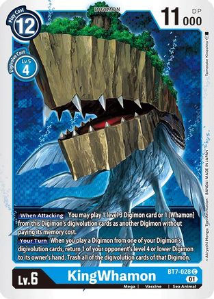 KingWhamon (BT7-028) - Next Adventure