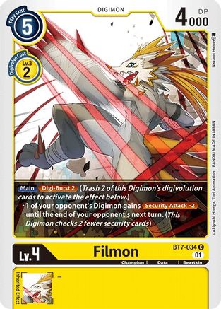 Filmon (BT7-034) - Next Adventure