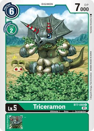 Triceramon (BT7-050) - Next Adventure