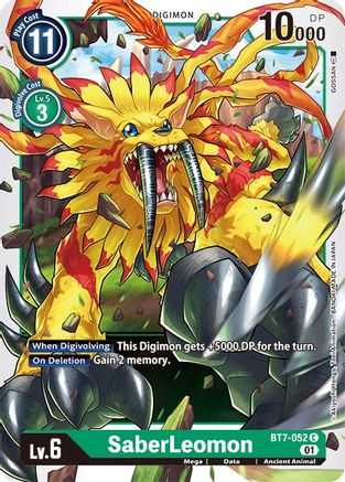 SaberLeomon (BT7-052) - Next Adventure