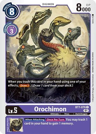 Orochimon (BT7-076) - Next Adventure