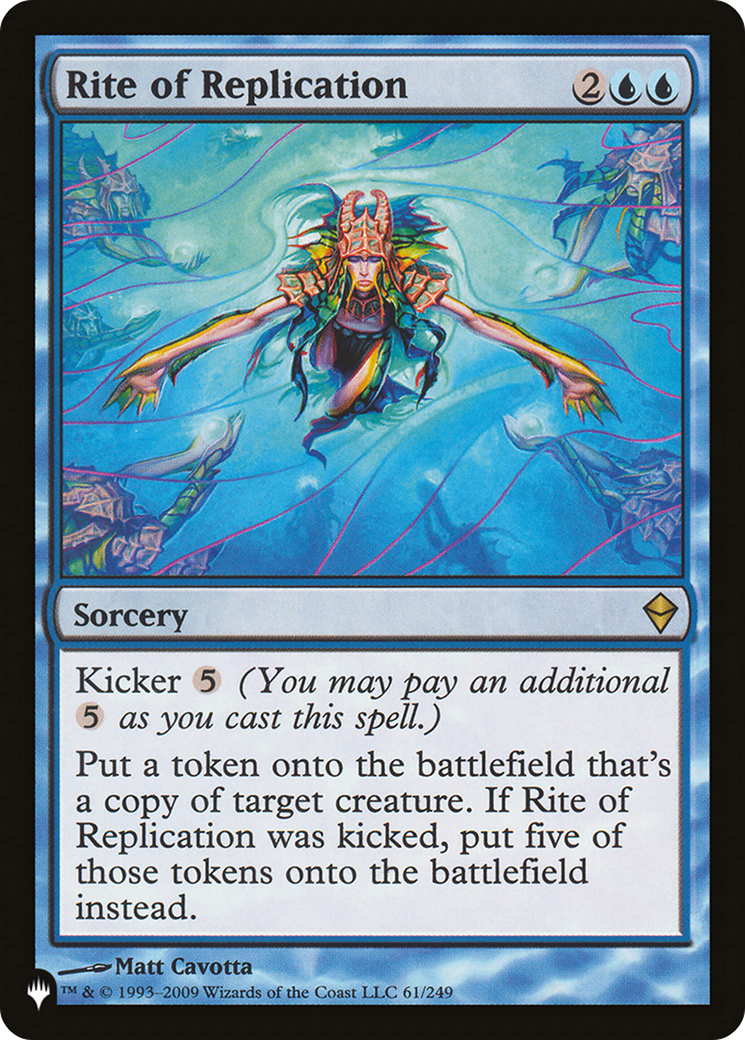 Rite of Replication (ZEN) (LIST-61/249) - The List