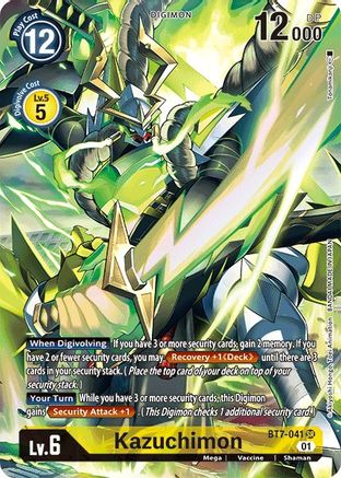 Kazuchimon (Alternate Art) (BT7-041) - Next Adventure Foil