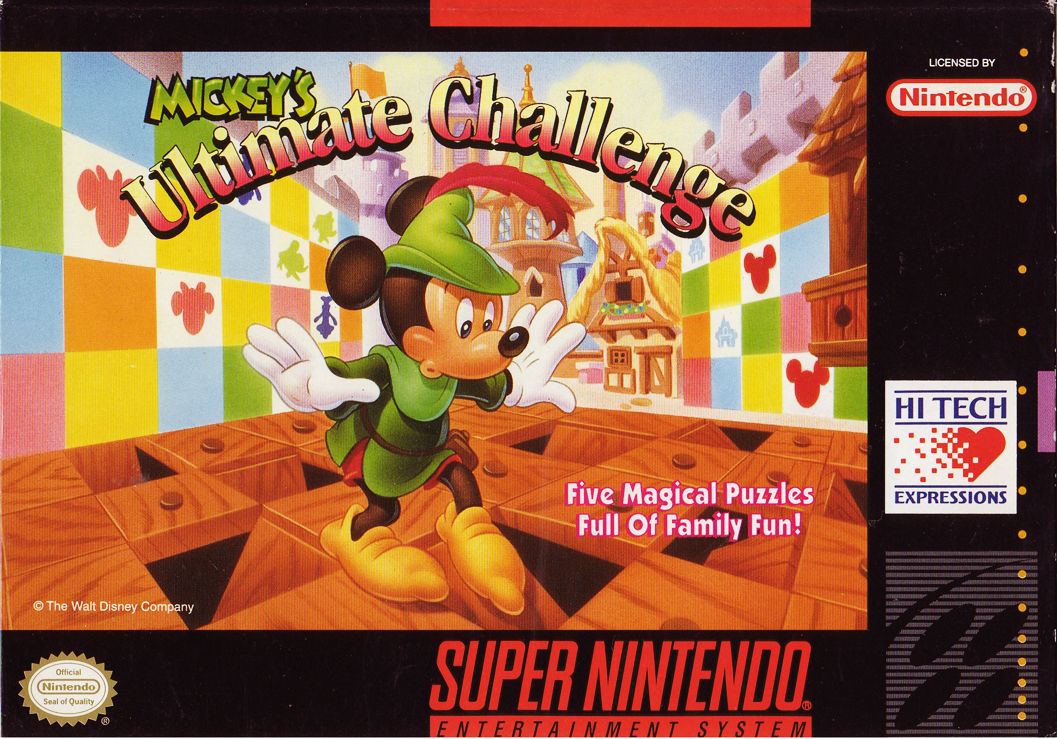 Mickey's Ultimate Challenge - Super Nintendo (SNES)