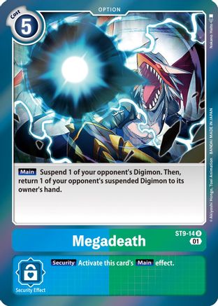 Megadeath (ST9-14) - Starter Deck 09: Ultimate Ancient Dragon Foil