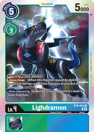 Lighdramon (BT8-053) - New Awakening Foil