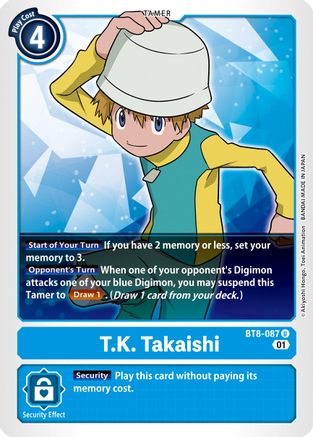 T.K. Takaishi (BT8-087) - New Awakening