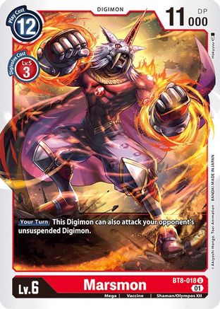 Marsmon (BT8-018) - New Awakening