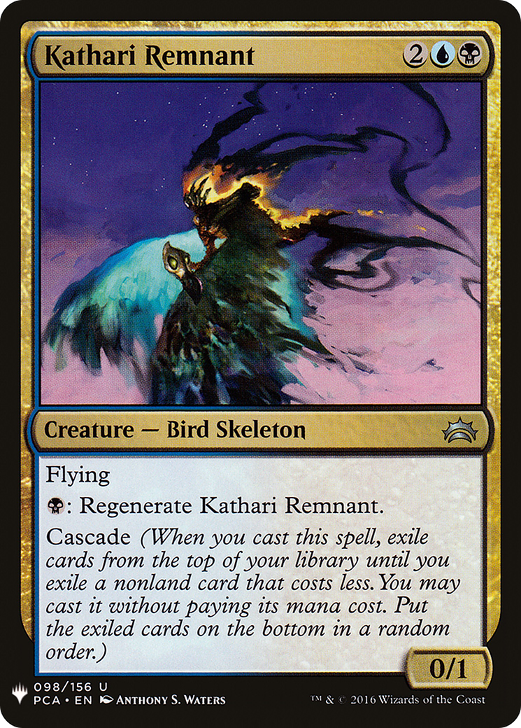 Kathari Remnant (LIST-098) - The List