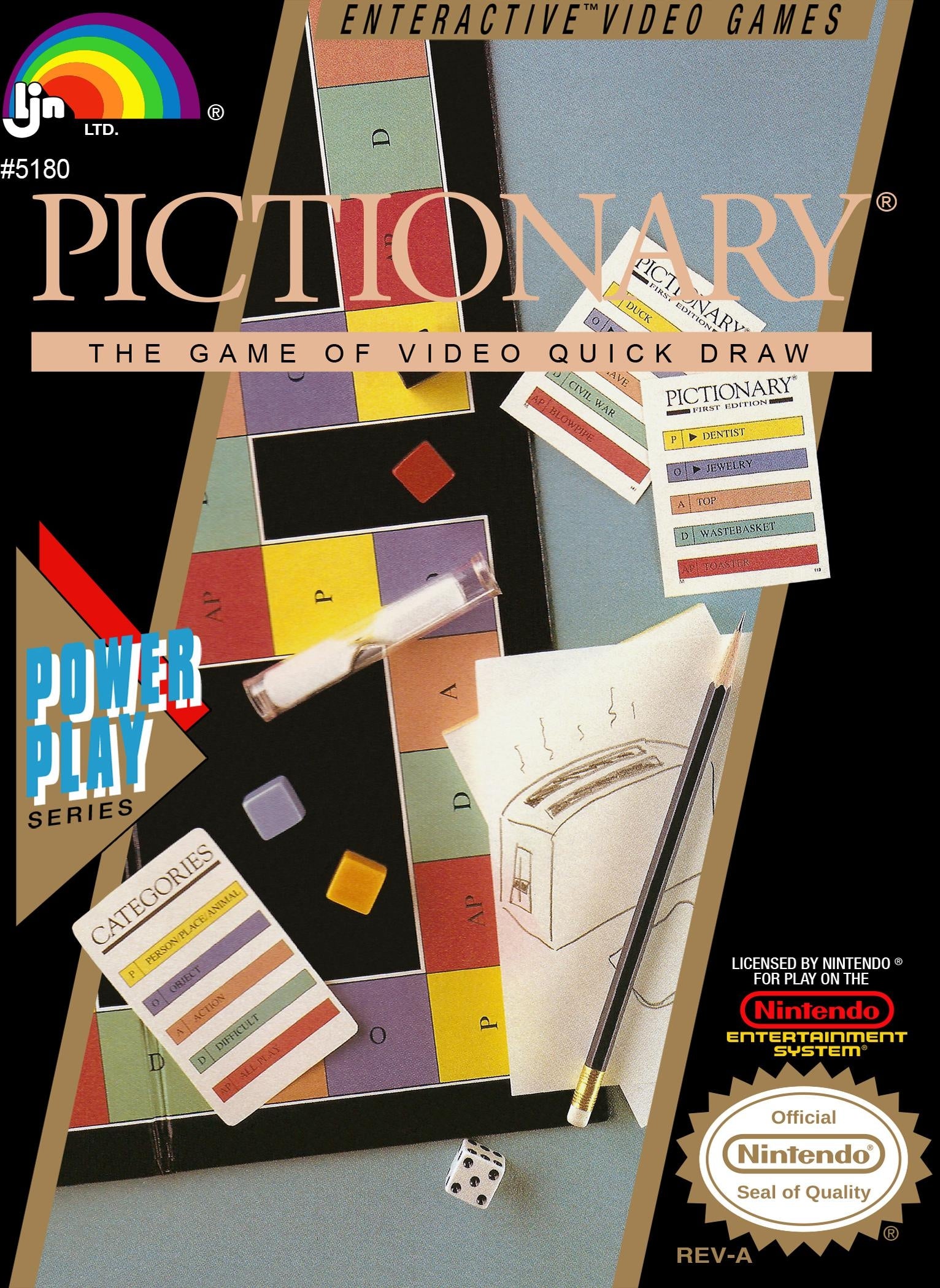 Pictionary - Nintendo (NES)