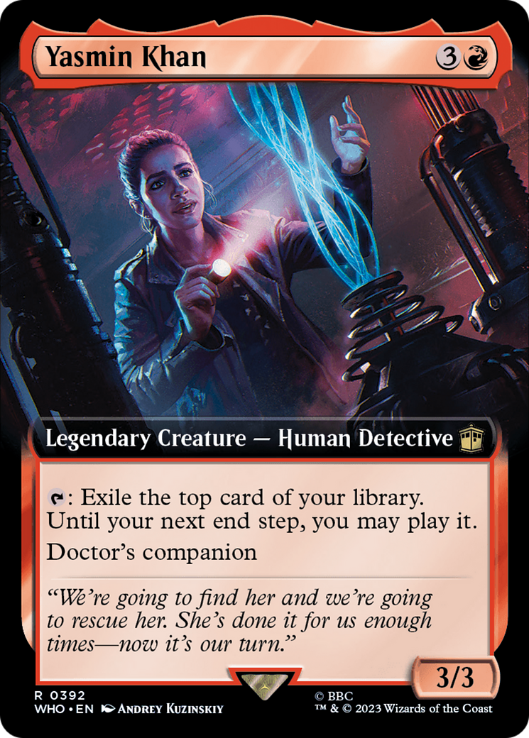 Yasmin Khan (WHO-392) - Doctor Who: (Extended Art)