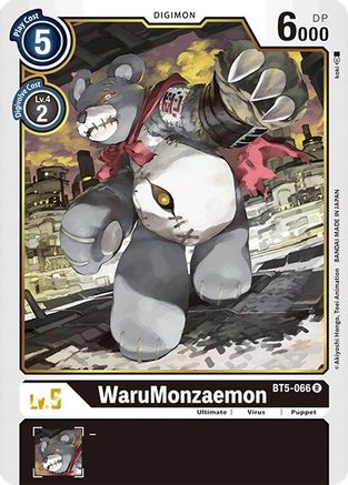 WaruMonzaemon (Demo Deck Exclusive) (BT5-066) - Battle of Omni