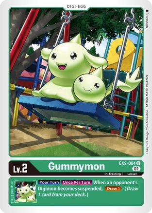 Gummymon (EX2-004) - Digital Hazard