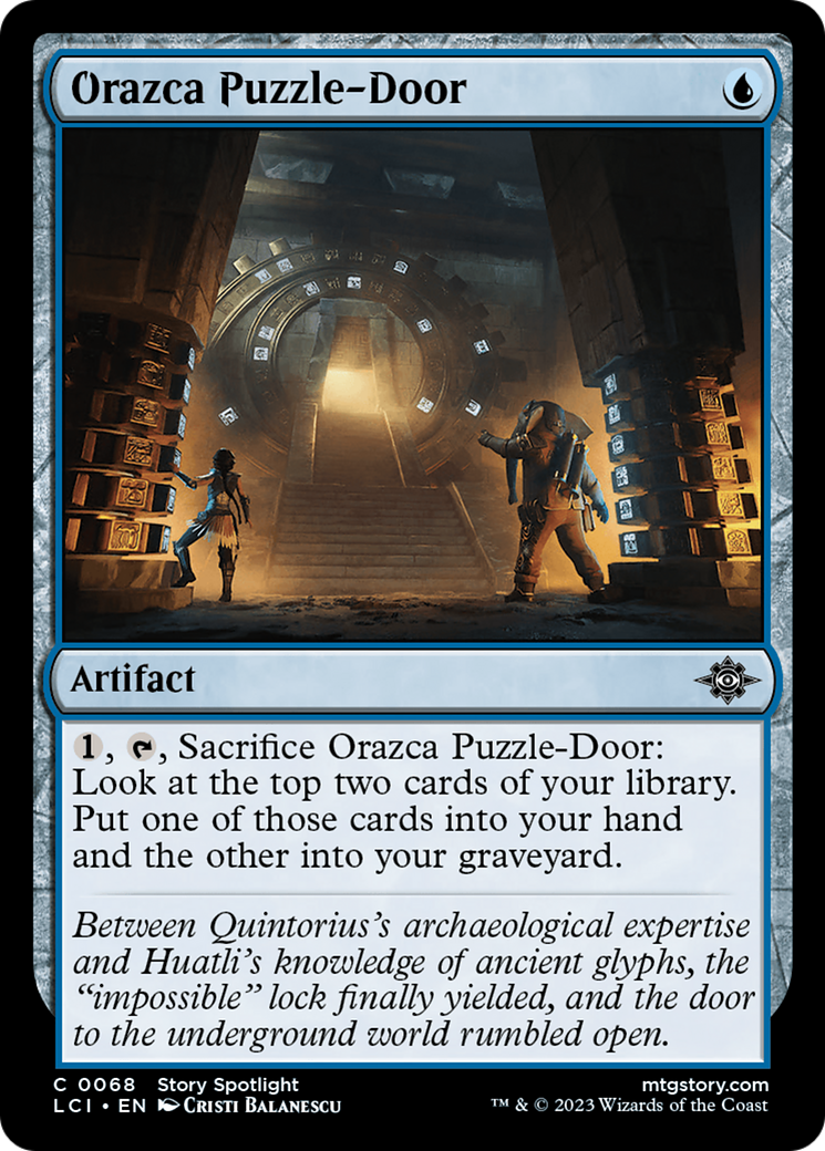 Orazca Puzzle-Door (LCI-068) - The Lost Caverns of Ixalan