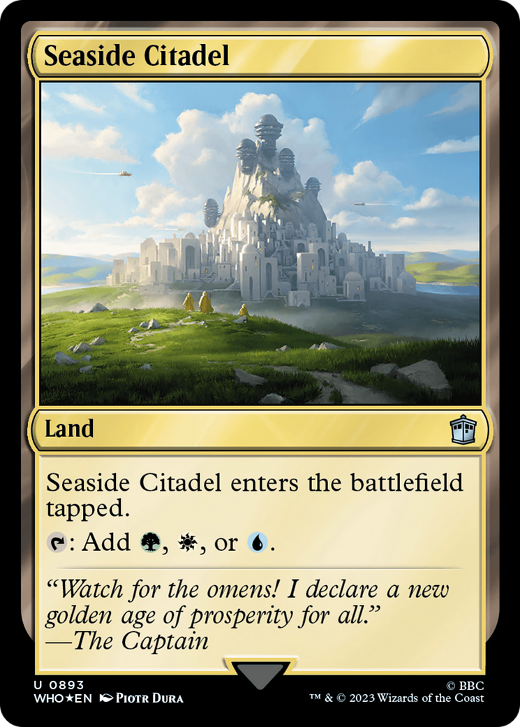 Seaside Citadel (WHO-893) - Doctor Who Foil