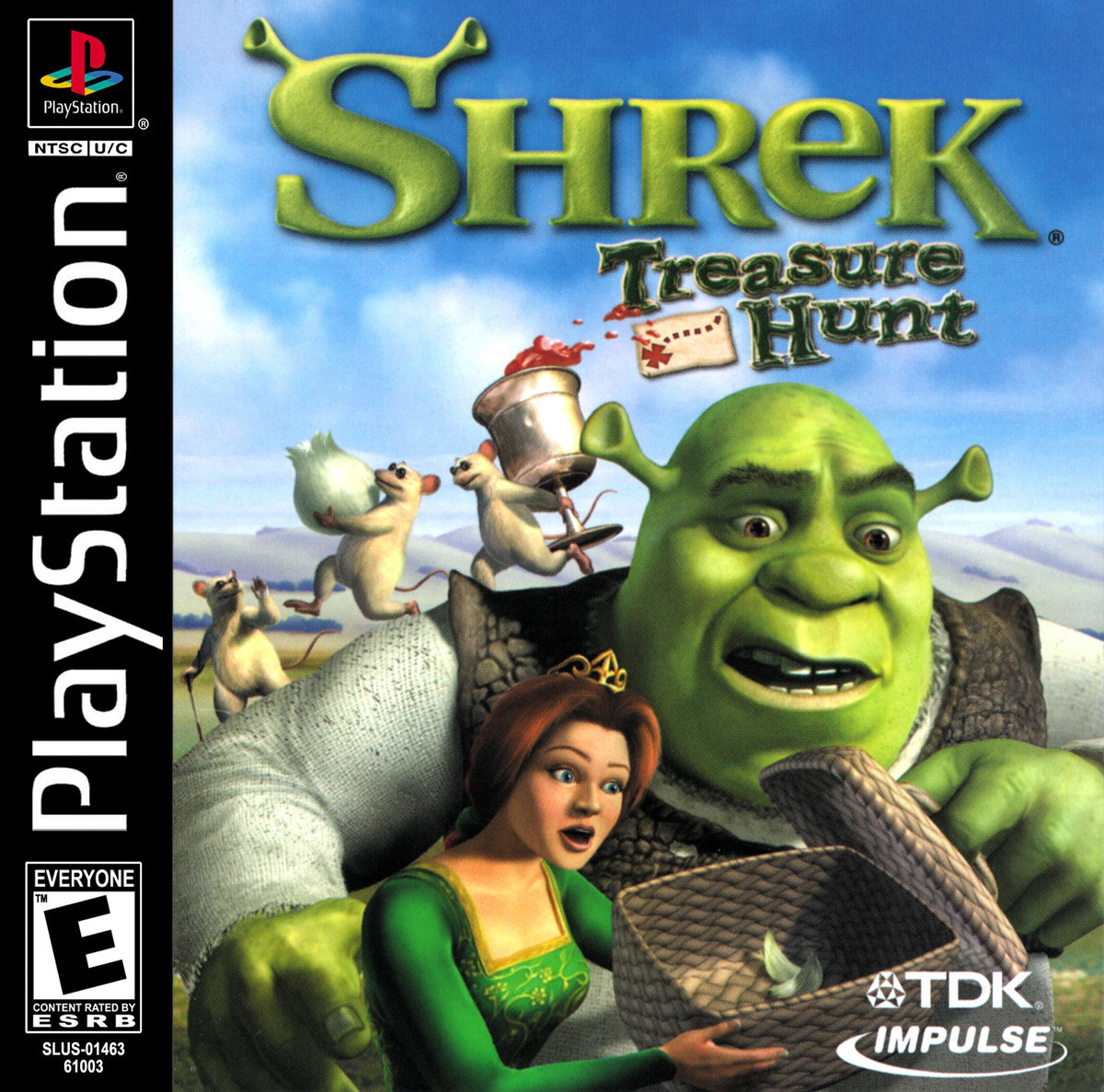 Shrek Treasure Hunt - PlayStation (PS1)