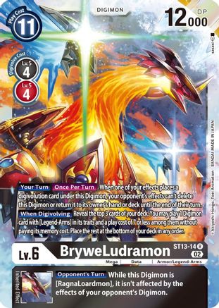 BryweLudramon (ST13-14) - Starter Deck 13: Ragnaloardmon Foil