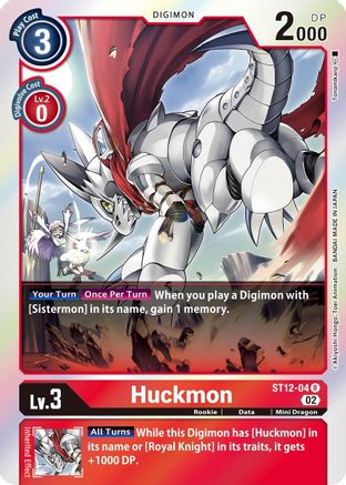 Huckmon (ST12-04) - Starter Deck 12: Jesmon Foil
