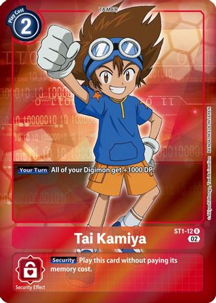 Tai Kamiya (Alternate Art) (ST1-12) - Starter Deck 12: Jesmon Foil