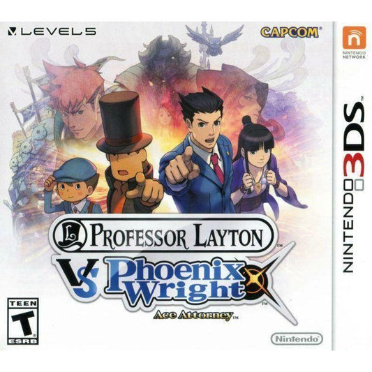 Professor Layton Vs. Phoenix Wright Ace Attorney