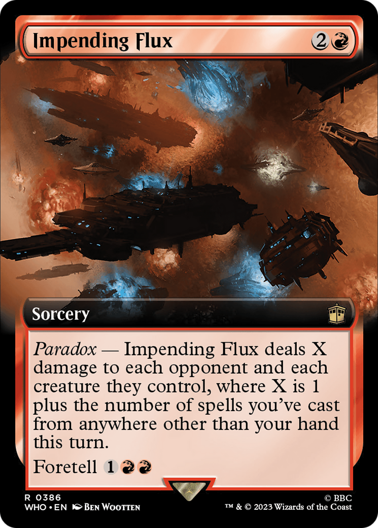 Impending Flux (WHO-386) - Doctor Who: (Extended Art)
