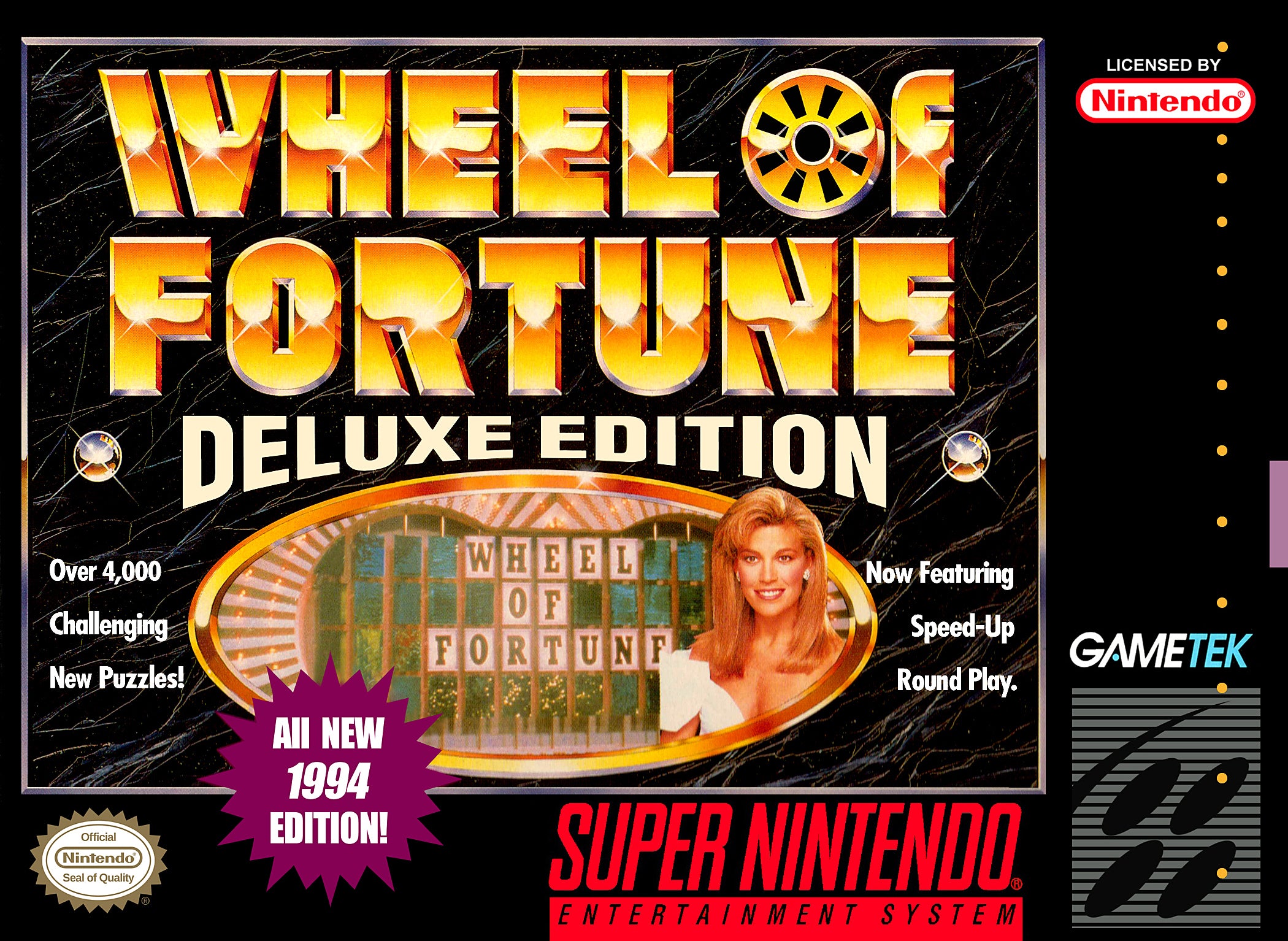 Wheel Of Fortune: Deluxe Edition - Super Nintendo (SNES)