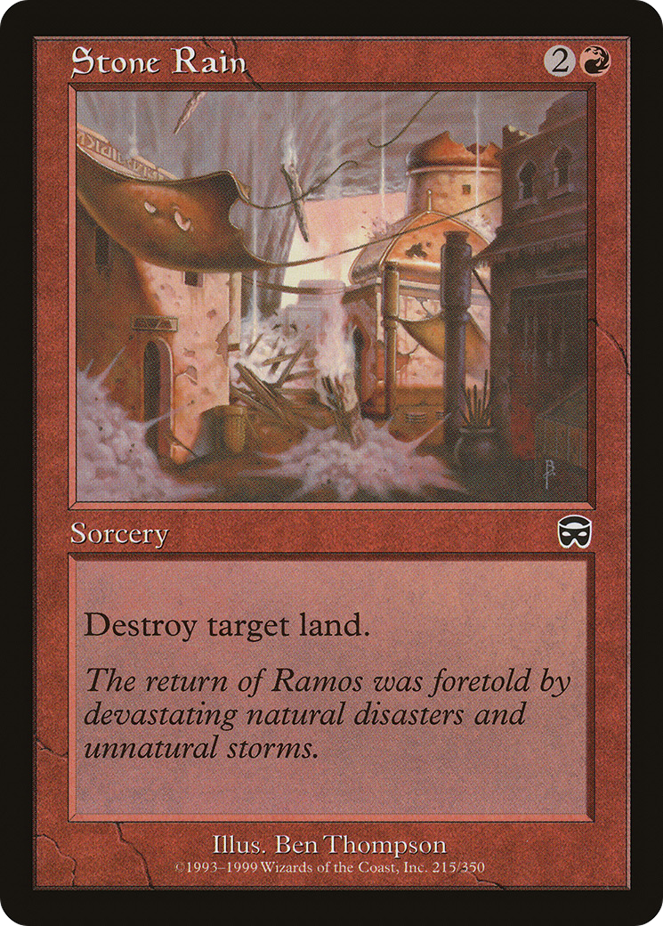 Stone Rain (MMQ-215) - Mercadian Masques