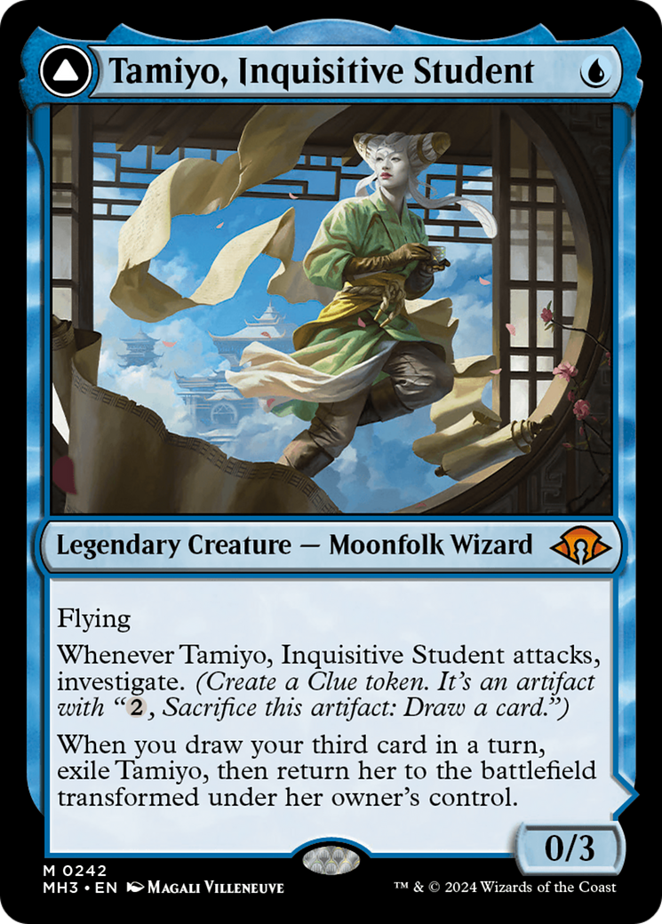 Tamiyo, Inquisitive Student (MH3-242) - Modern Horizons 3