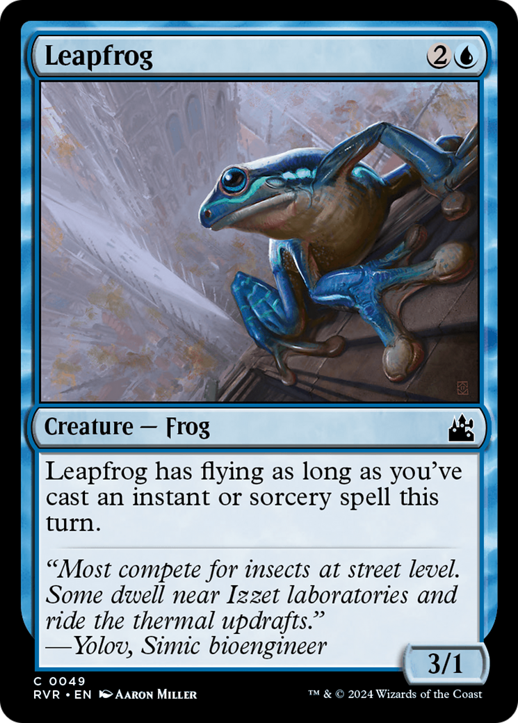 Leapfrog (RVR-049) - Ravnica Remastered