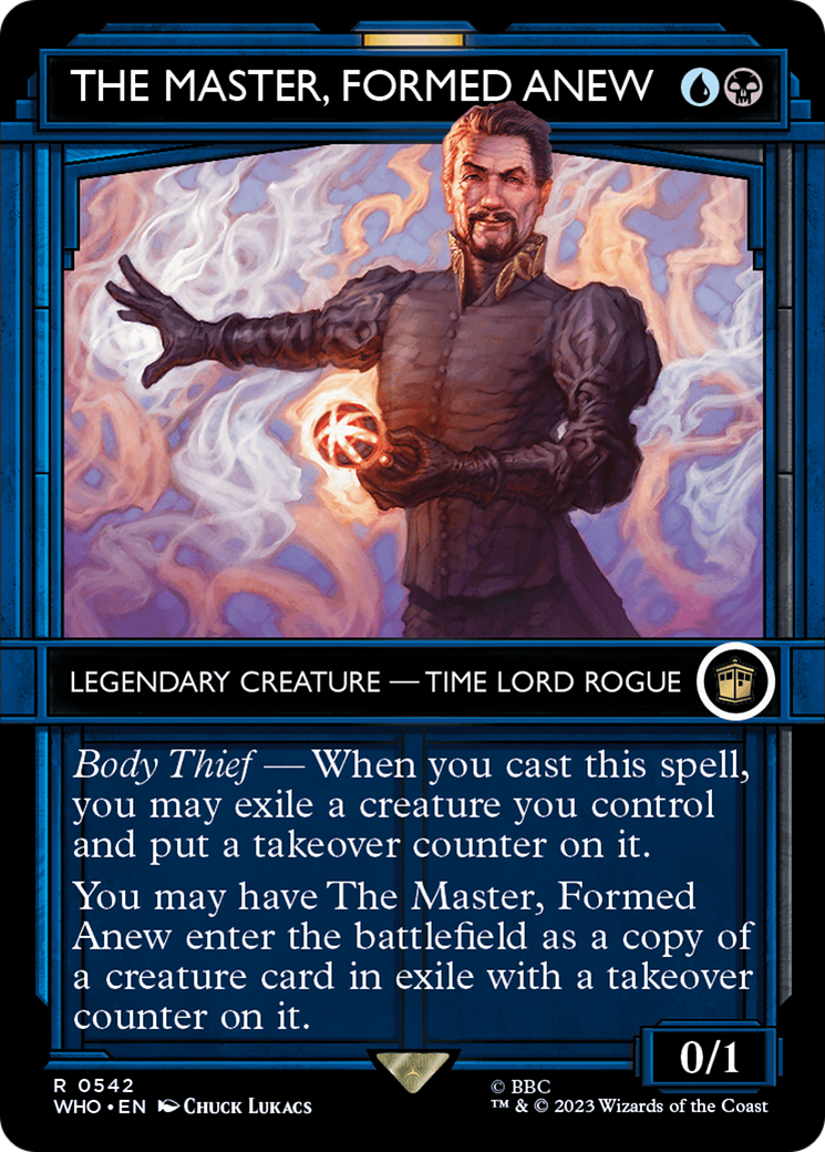 The Master, Formed Anew (WHO-542) - Doctor Who: (Showcase) (Borderless)
