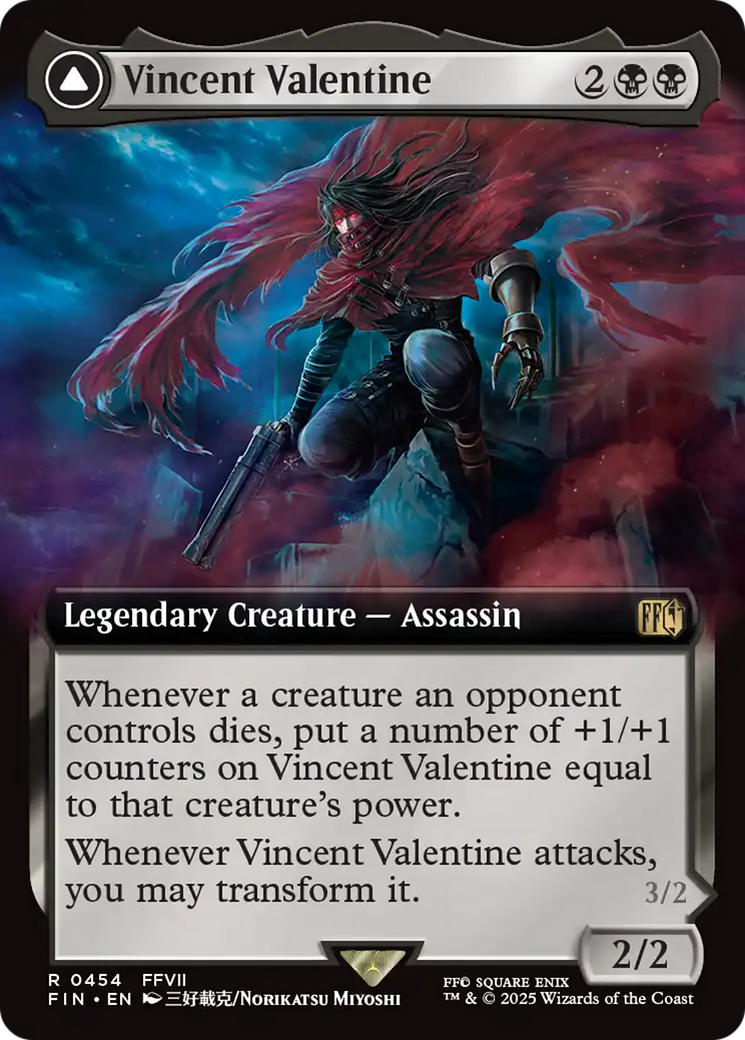 Vincent Valentine // Galian Beast (FIN-454) - FINAL FANTASY: (Extended Art) Foil