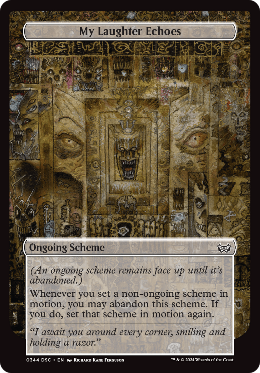 My Laughter Echoes (A:DSC-344) - Duskmourn: House of Horror Commander