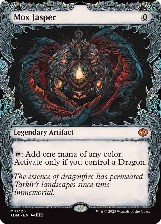 Mox Jasper (TDM-325) - Tarkir: Dragonstorm: (Showcase) Foil
