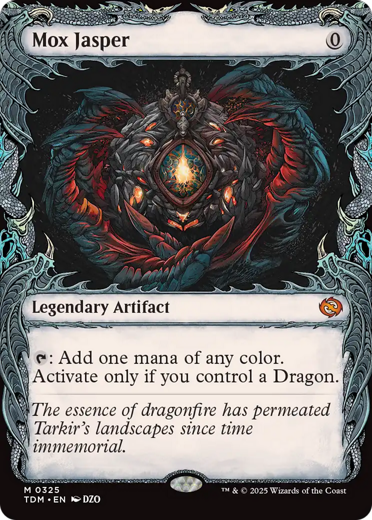 Mox Jasper (TDM-325) - Tarkir: Dragonstorm: (Showcase)