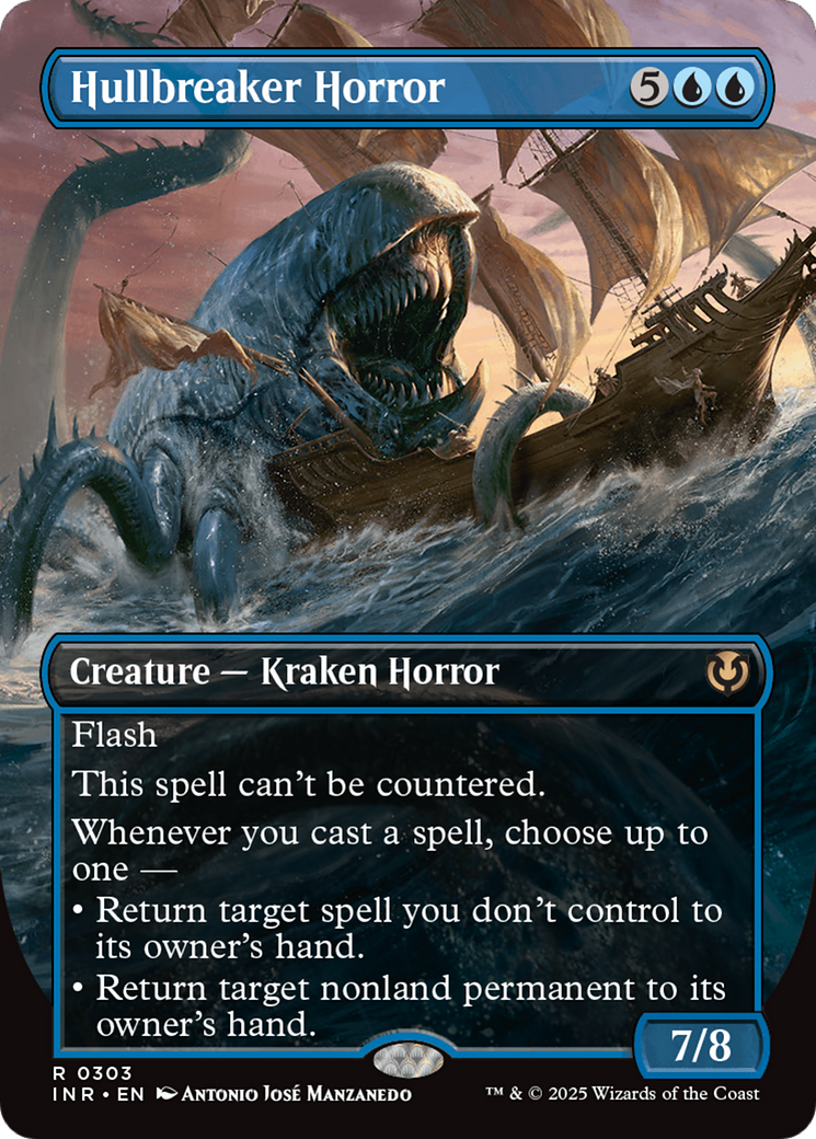 Hullbreaker Horror (INR-303) - Innistrad Remastered (Borderless) Foil