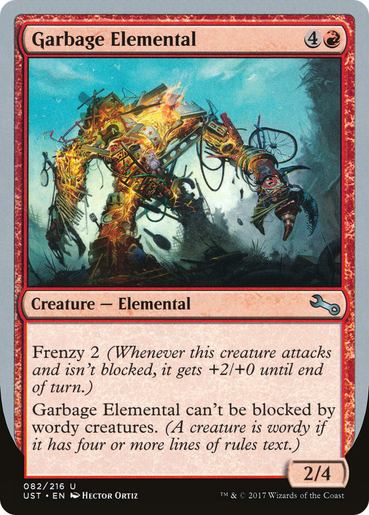 Garbage Elemental (UST-082) - Unstable