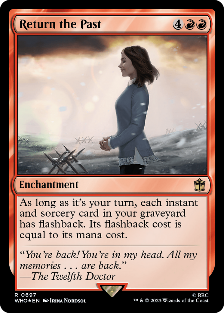 Return the Past (WHO-697) - Doctor Who Foil