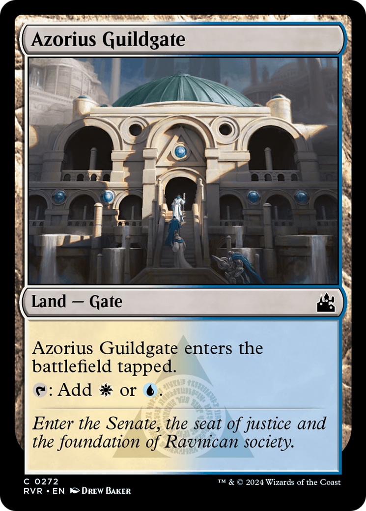 Azorius Guildgate (RVR-272) - Ravnica Remastered