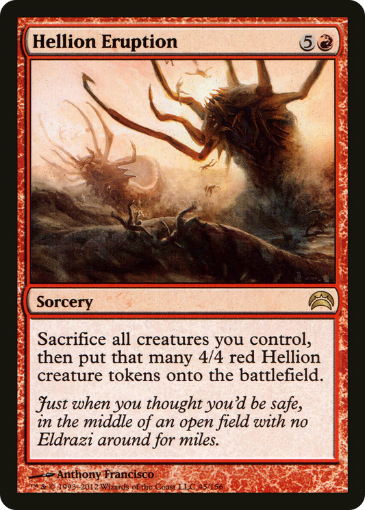 Hellion Eruption (PC2-045) - Planechase 2012 Foil