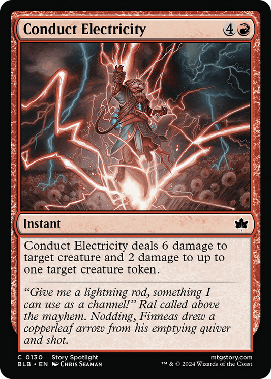 Conduct Electricity (BLB-130) - Bloomburrow