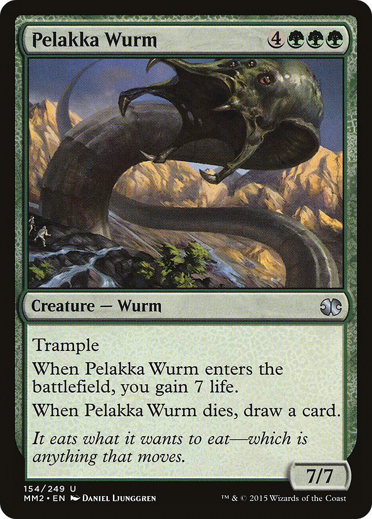 Pelakka Wurm (MM2-154) - Modern Masters 2015