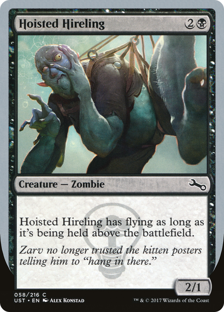 Hoisted Hireling (UST-058) - Unstable Foil