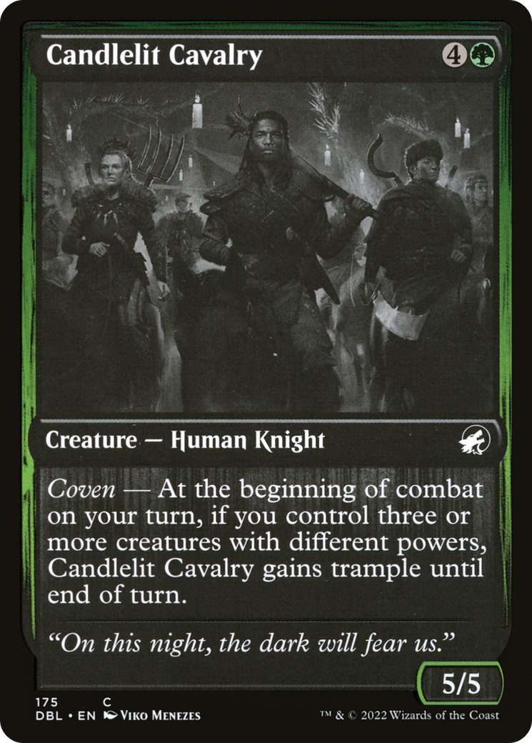 Candlelit Cavalry (DBL-175) - Innistrad: Double Feature Foil
