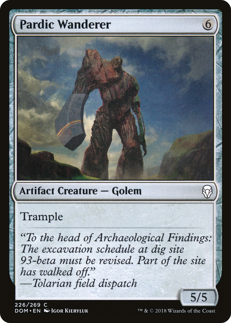 Pardic Wanderer (DOM-226) - Dominaria Foil
