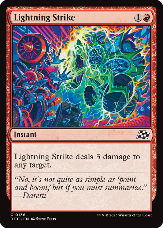 Lightning Strike (DFT-136) - Aetherdrift Foil