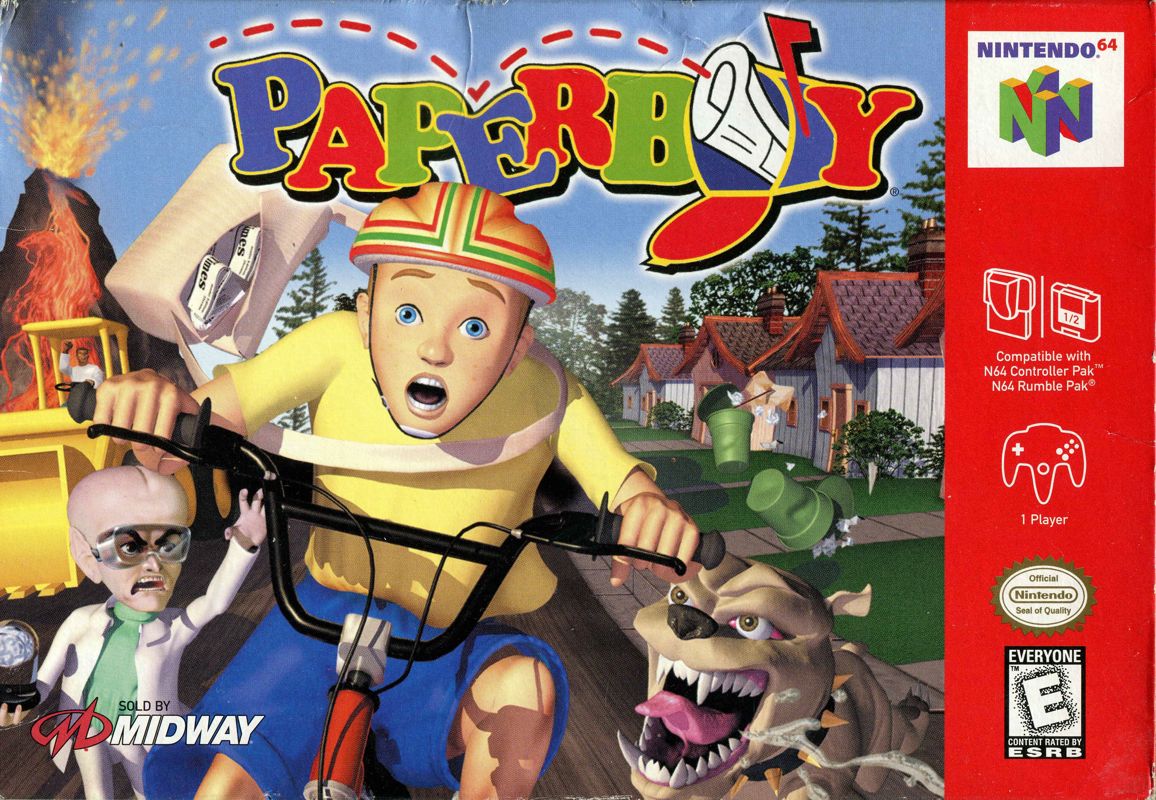 Paperboy - Nintendo 64 (N64)