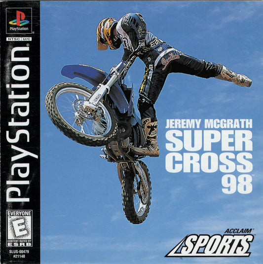 Jeremy McGrath Supercross 98 - PlayStation (PS1)