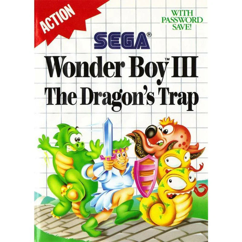 Wonder Boy III The Dragon's Trap - Sega Master System