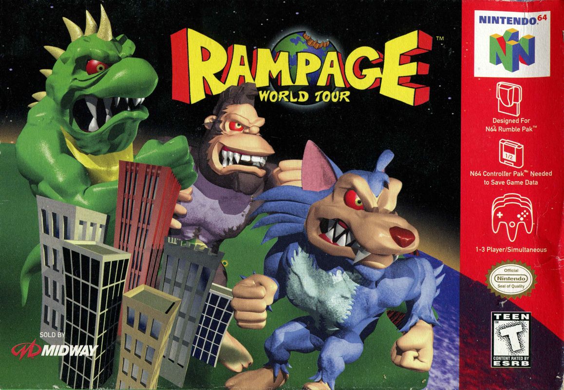 Rampage World Tour - Nintendo 64 (N64)